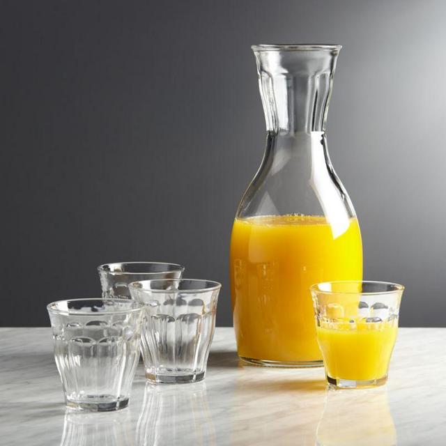 Duralex Picardie 5-Piece Juice and Carafe Set