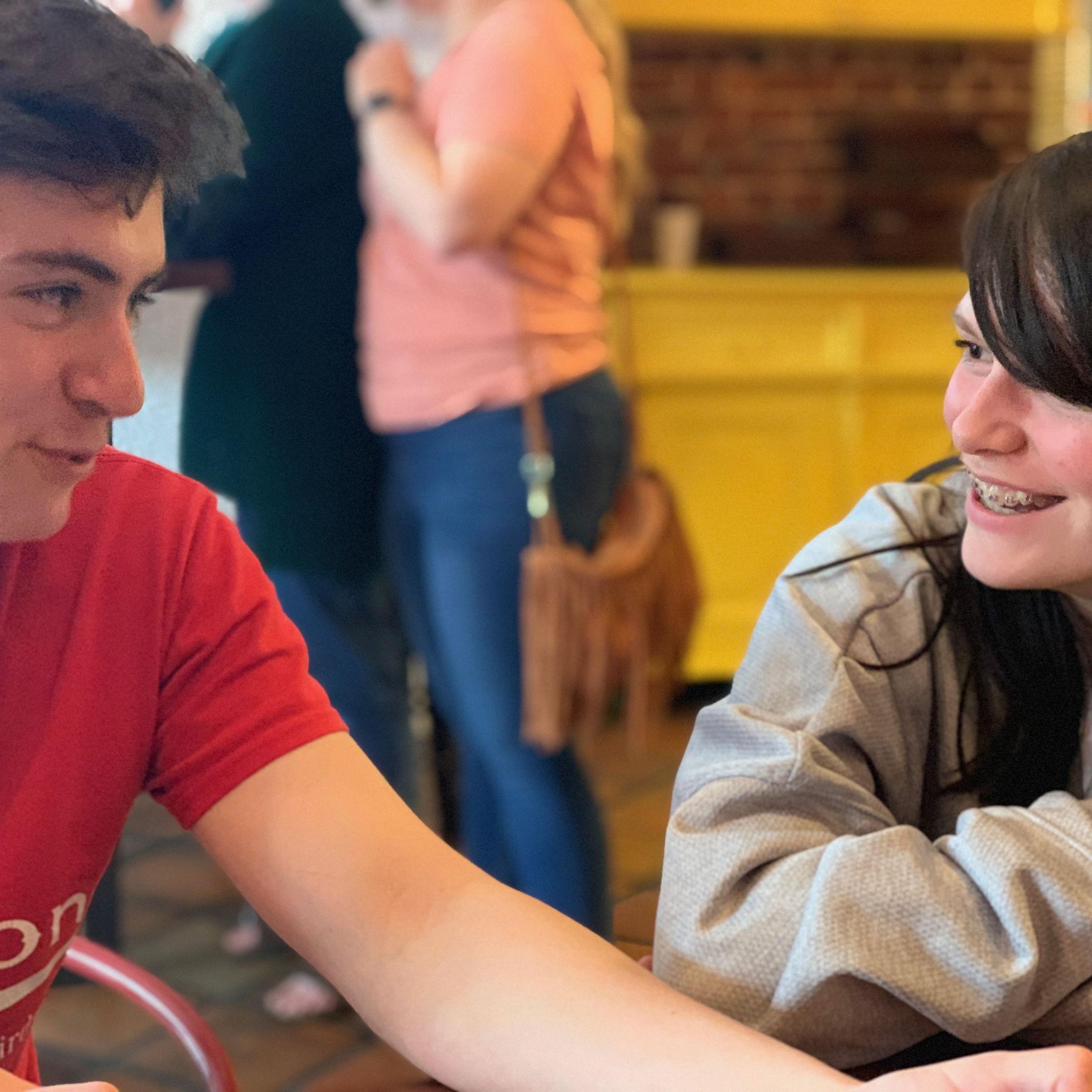 Our first photo together April 13th, 2019