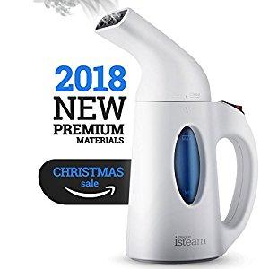 Amazon - Steamer For Clothes, Handheld Clothes Steamers.4-in-1 Powerful Steamer Wrinkle Remover. Clean, Sterilize and Steamer Garment and Soft Fabric. Portable, Compact-Travel/Home.Ultrafast-100% Safe - isteam