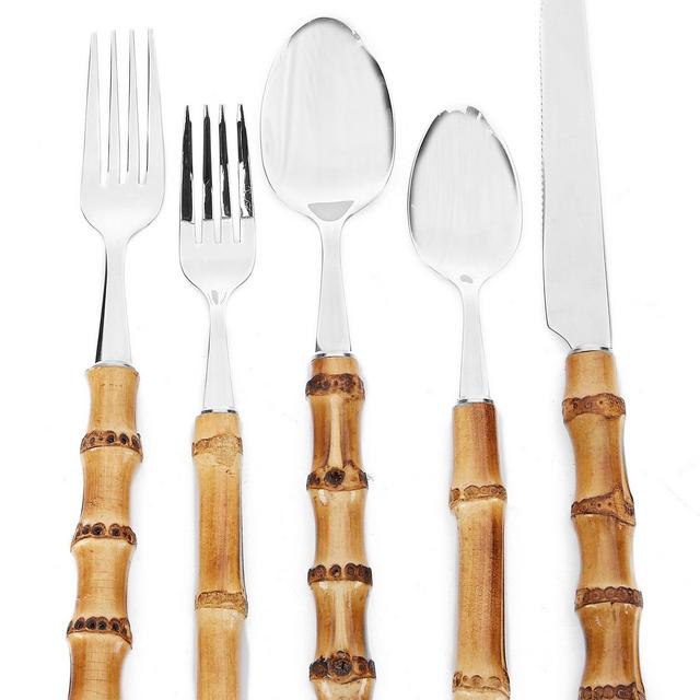 Southern Living20-Piece Bamboo Flatware Set