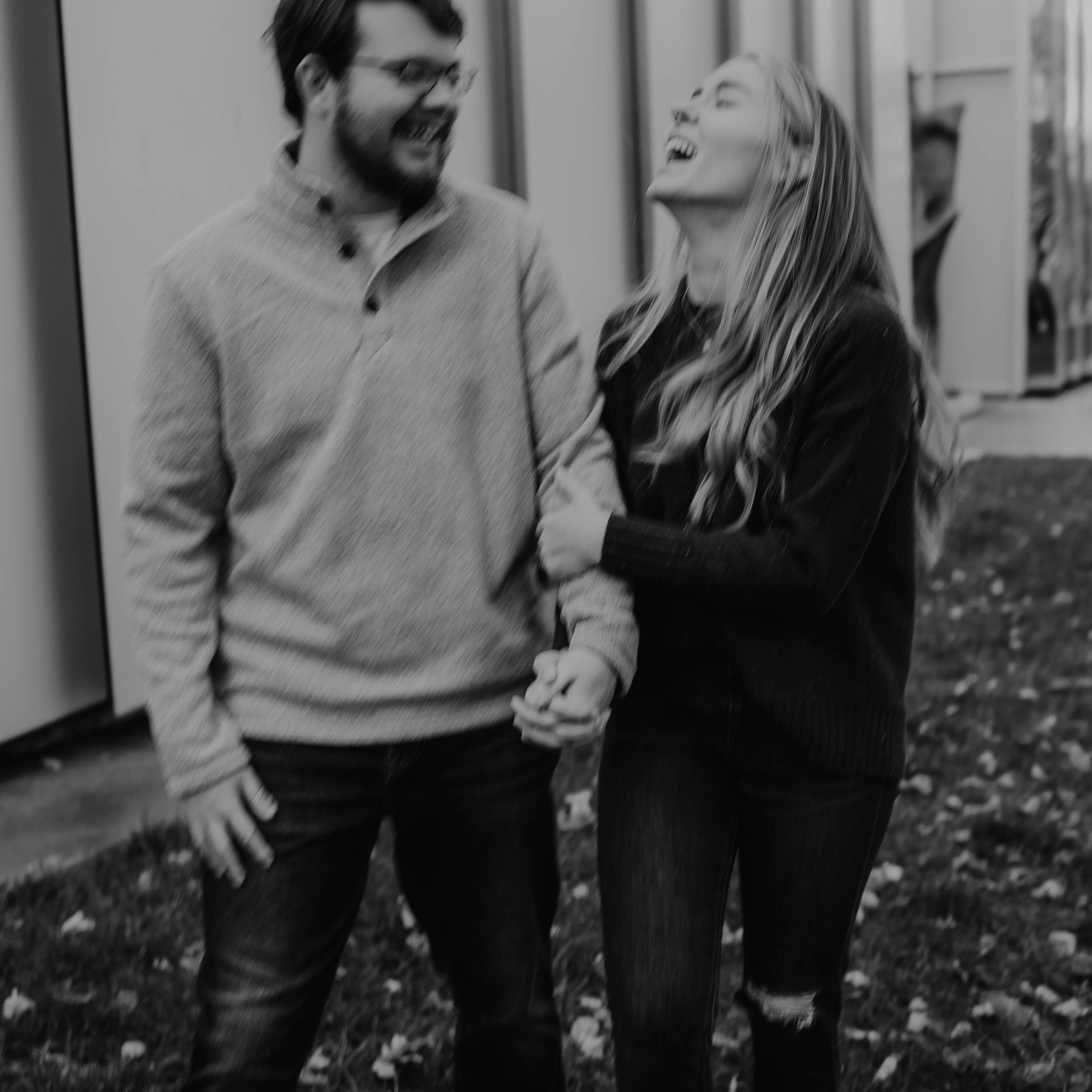 The last 10 years have been a BLUR....but we always keep each other laughing
Engagement photos
Fall 2020
Emilee Craft Photography
