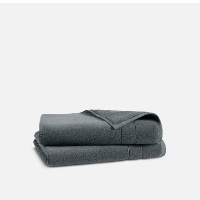 Super-Plush Turkish Cotton Hand Towels (slate)