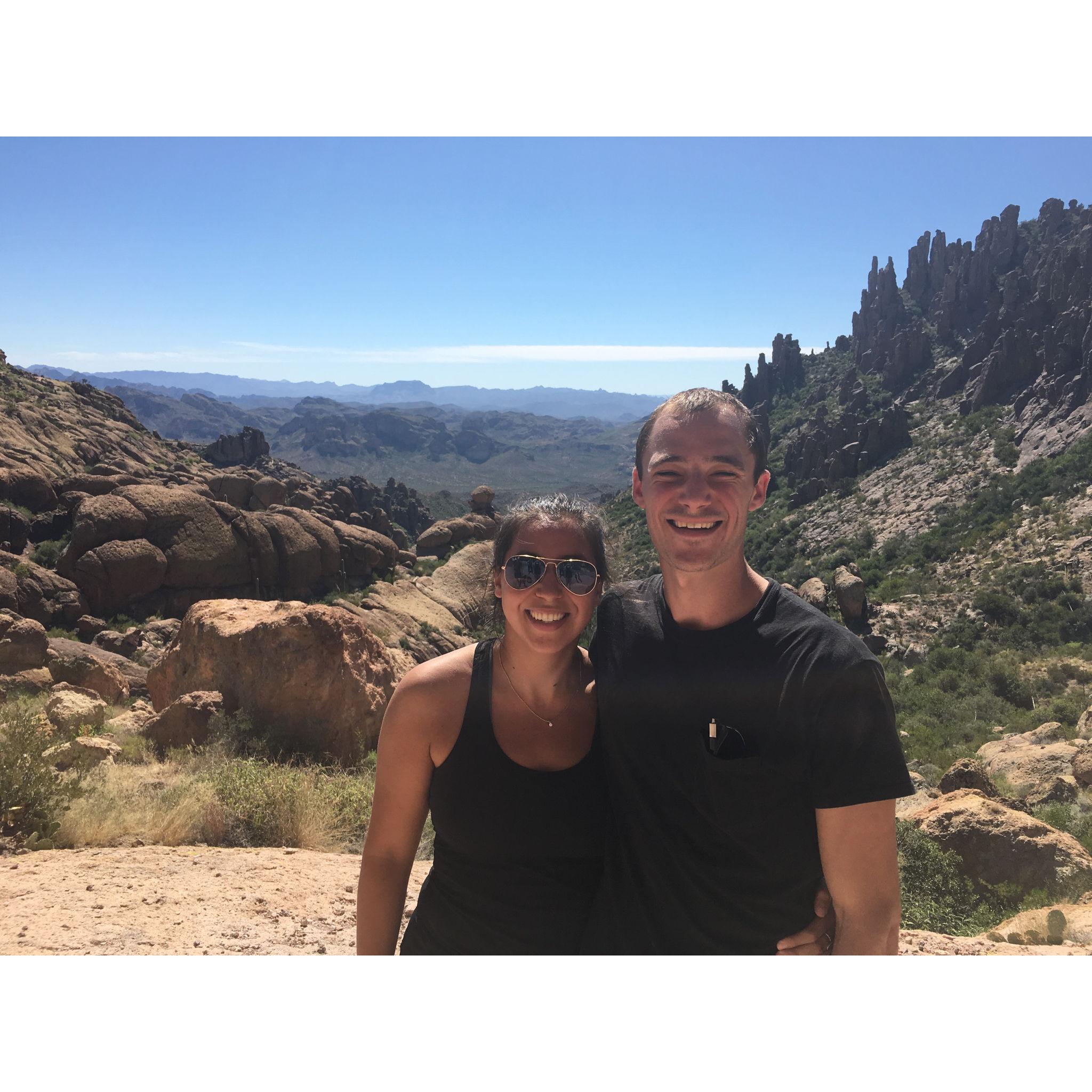 Hiking in Arizona!