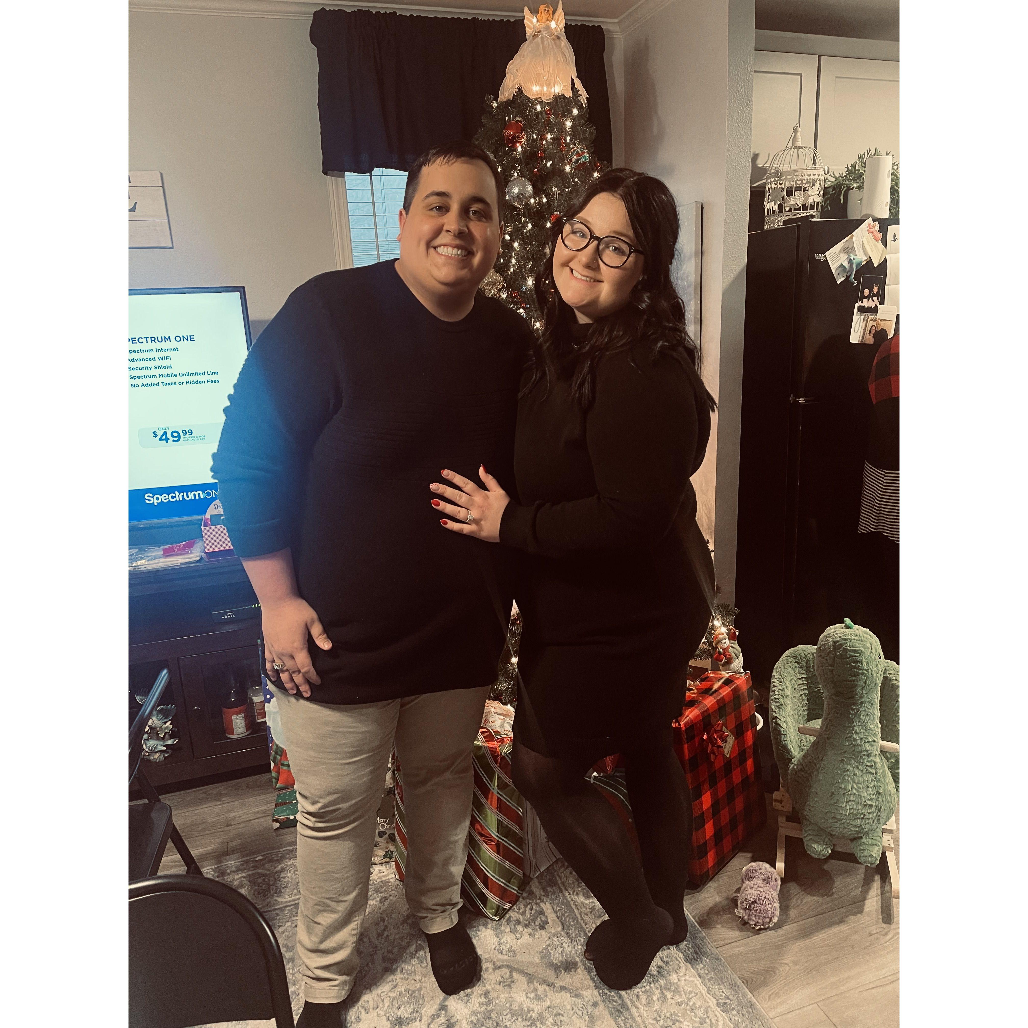 First Christmas engaged <3