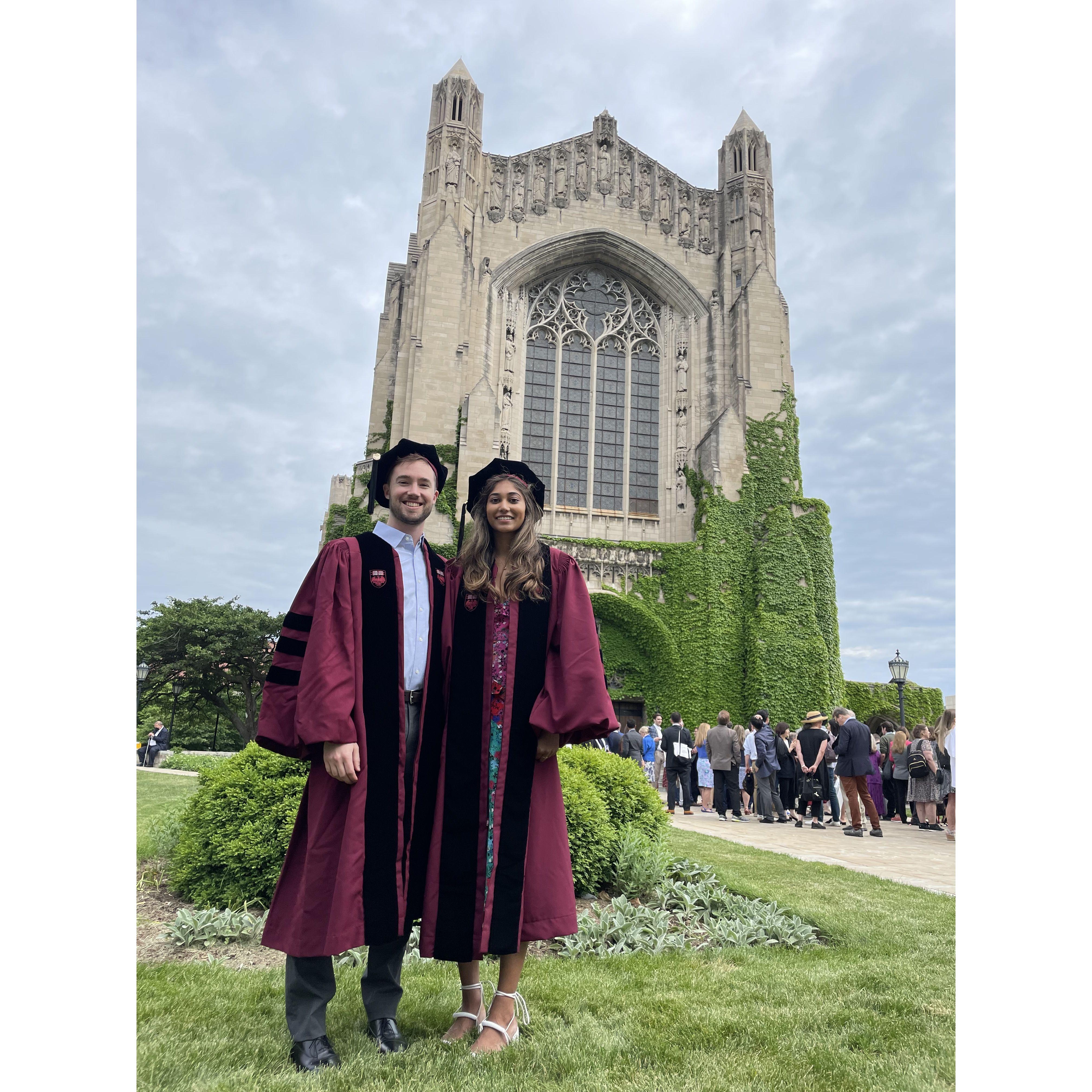 Graduation from UChicago Law (June 2022)