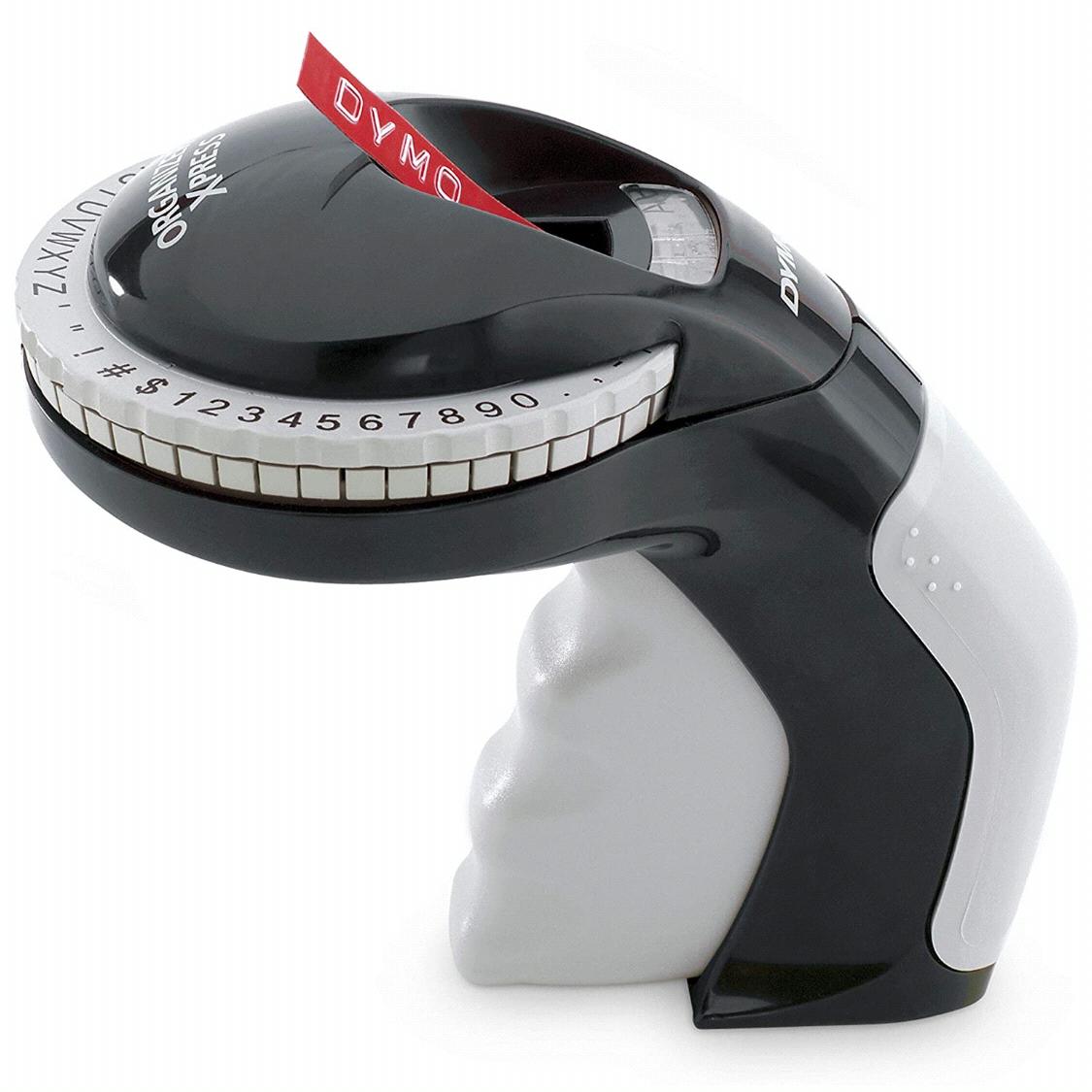 DYMO Embossing Label Maker with 3 DYMO Label Tapes | Organizer Xpress Pro Label Maker Starter Kit, Ergonomic Design, For Home, DIY & Crafting