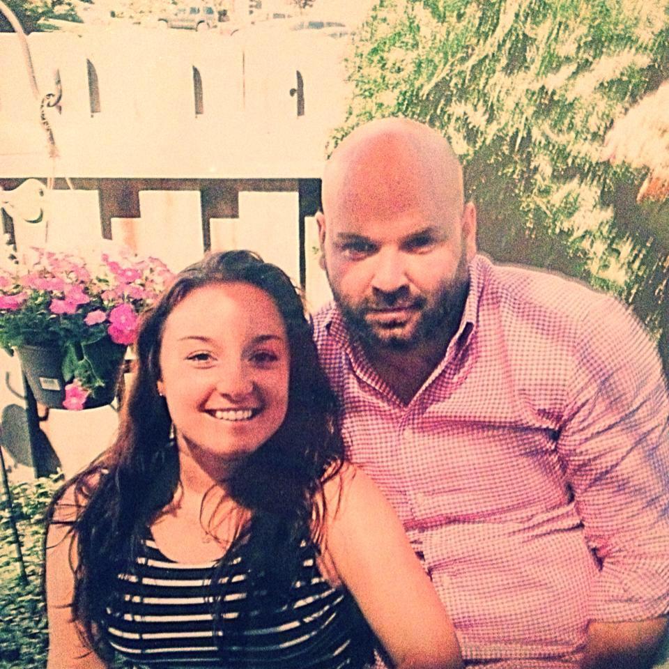 Our first photo as a "couple" :)