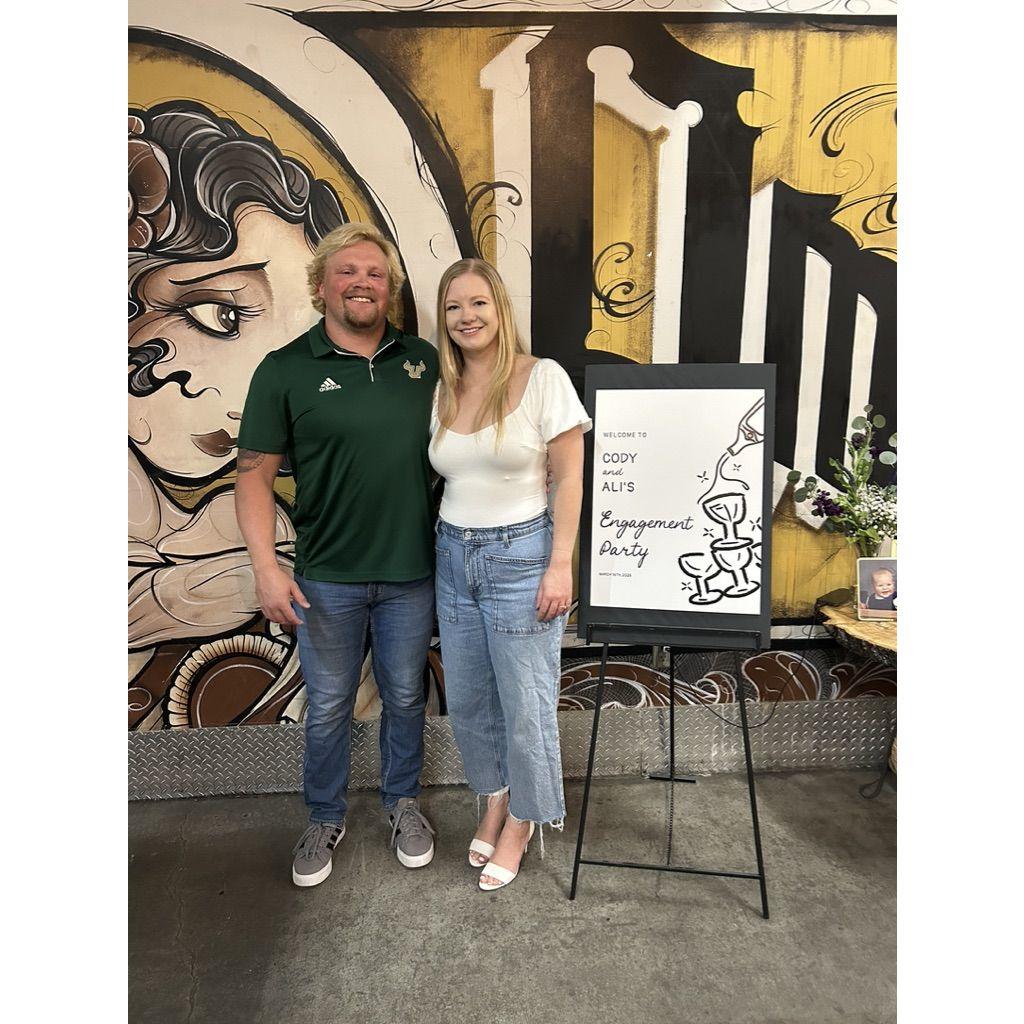 Our Engagement Party