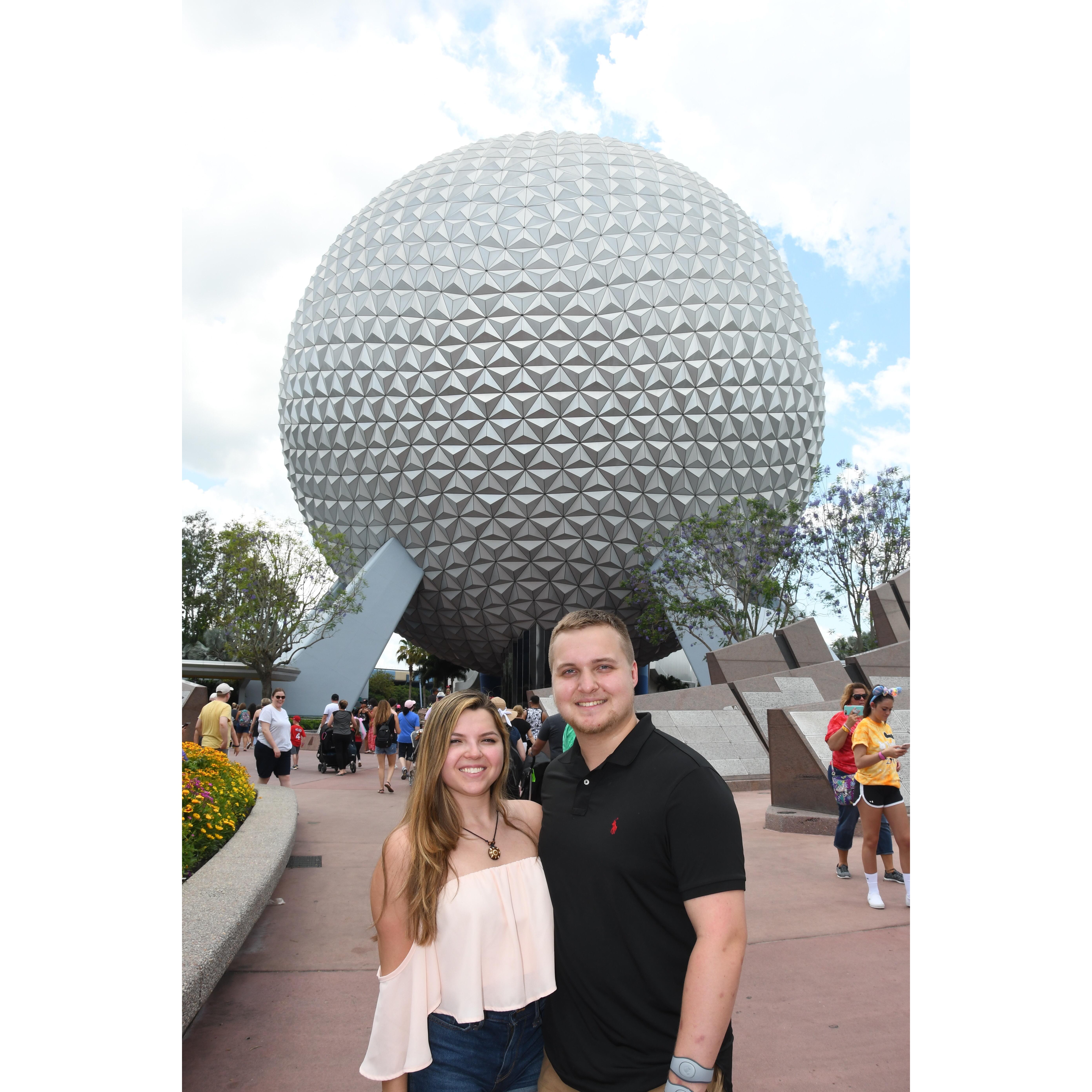 Spent Parker's 22nd birthday weekend celebrating at Disney World<3