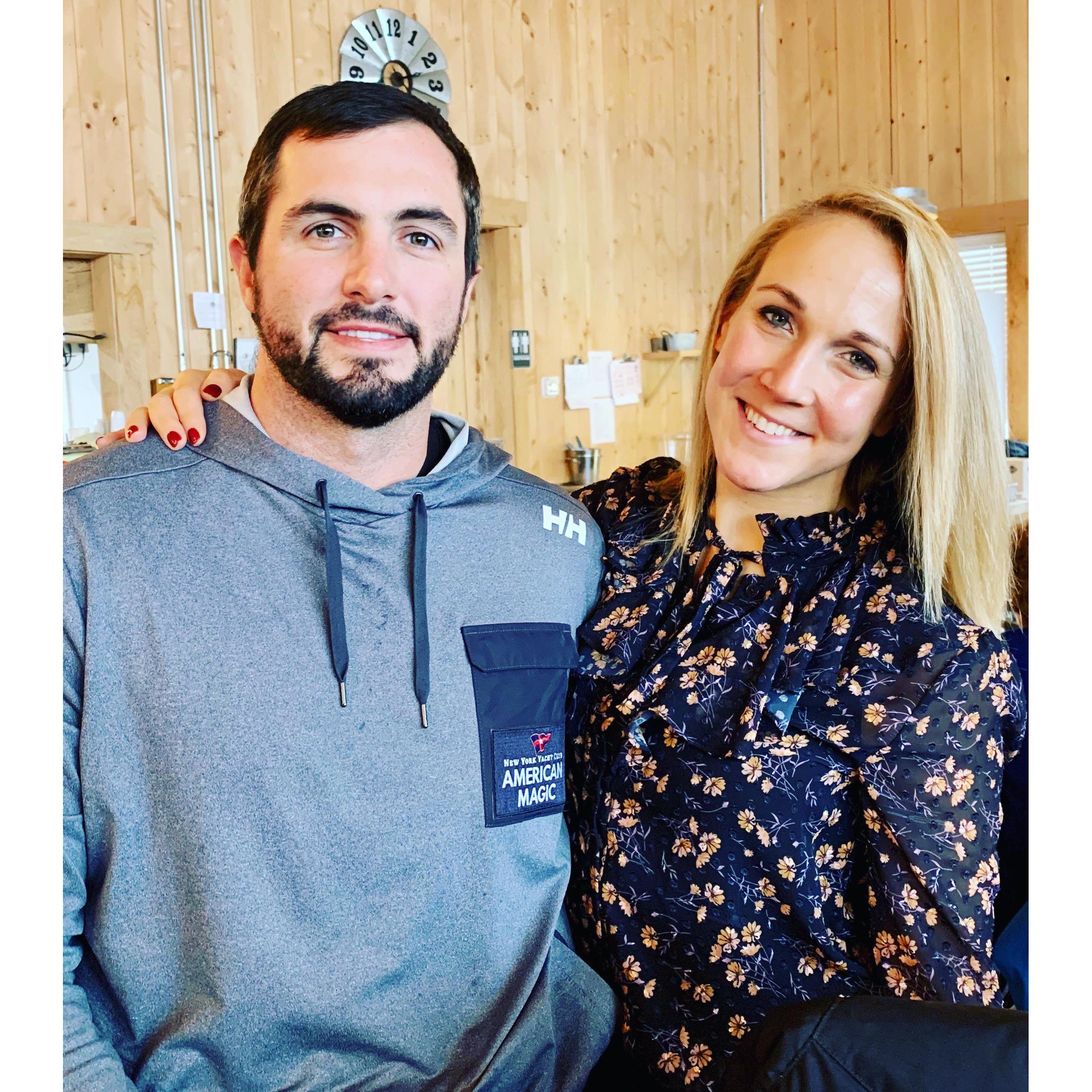 Our second Thanksgiving together in 2019, celebrating in Manlius, New York.