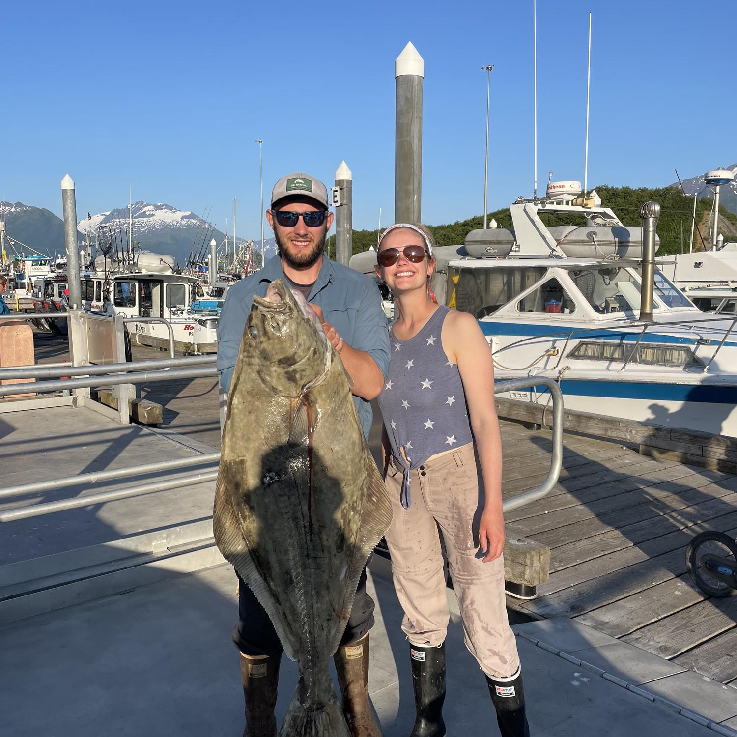 Valdez, Alaska & Lauren’s catch of the day!