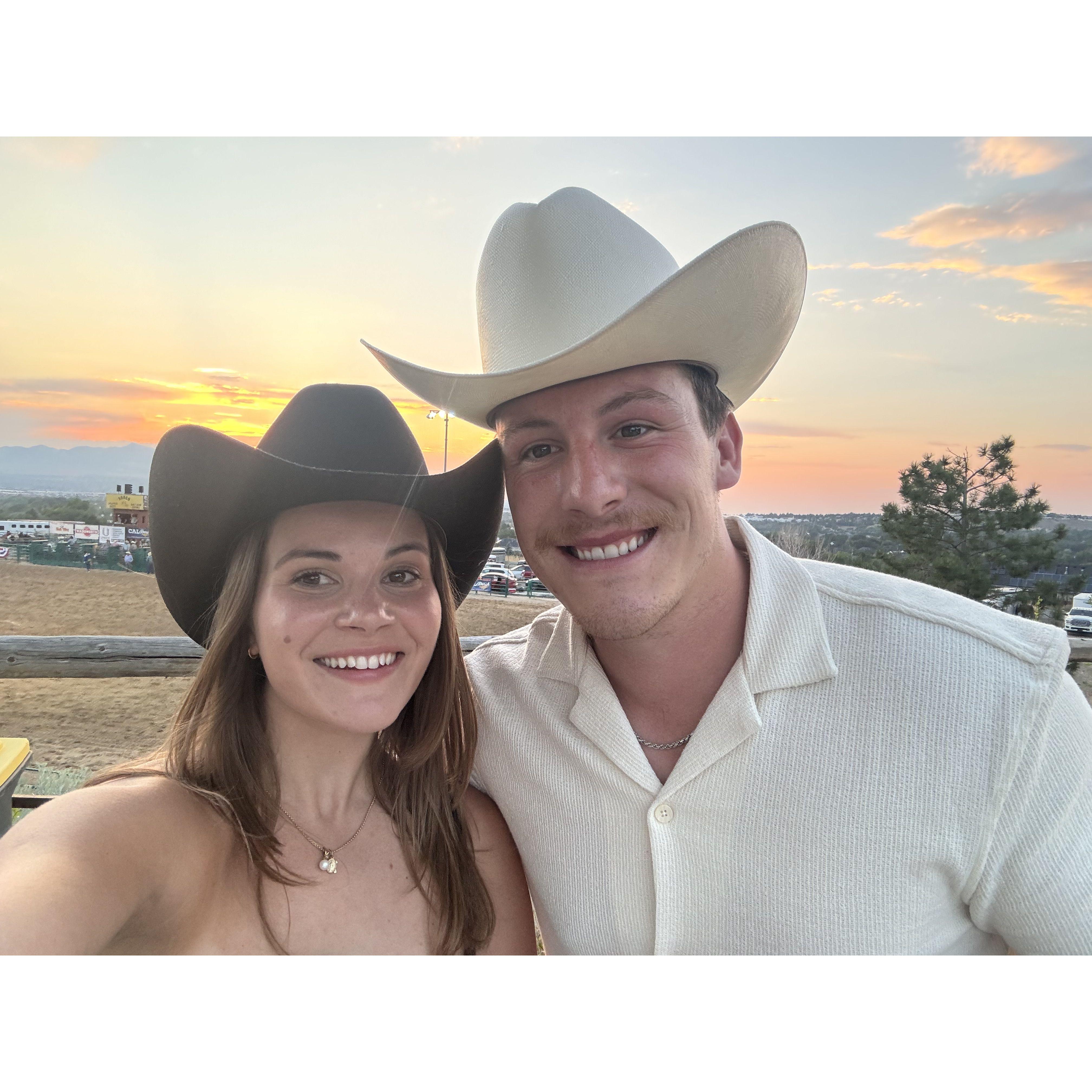 Sophia's first rodeo!