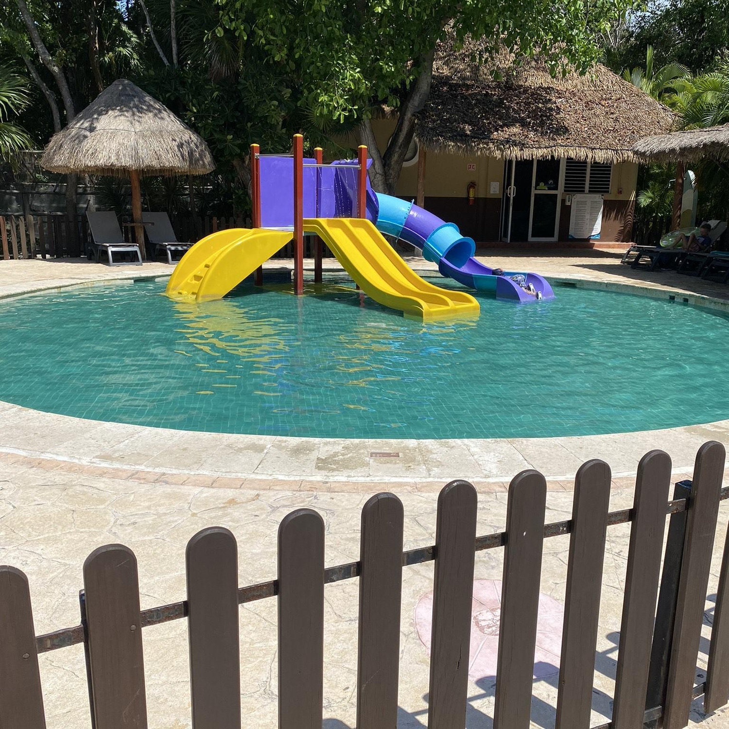 Waterslide at Iberostar