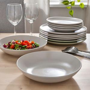 GODMIDDAG deep plate/bowl, white, 9" - IKEA