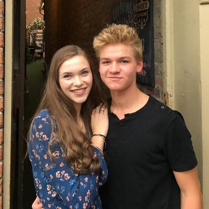 Birthday dinner for Joanna's 17th, October 2016