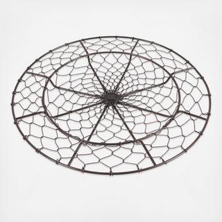 Farmhouse Mesh Charger, Set of 4