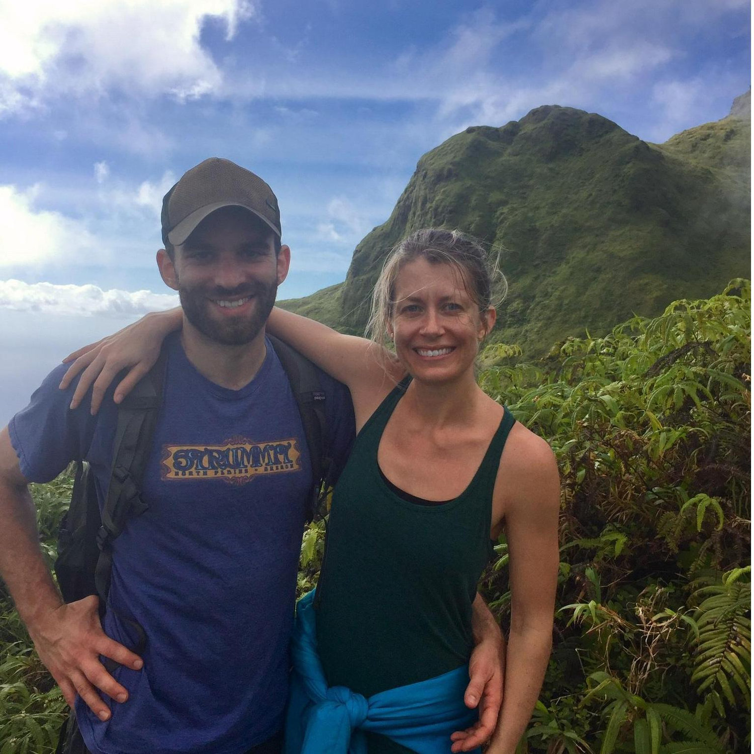 More hiking... on a volcano
