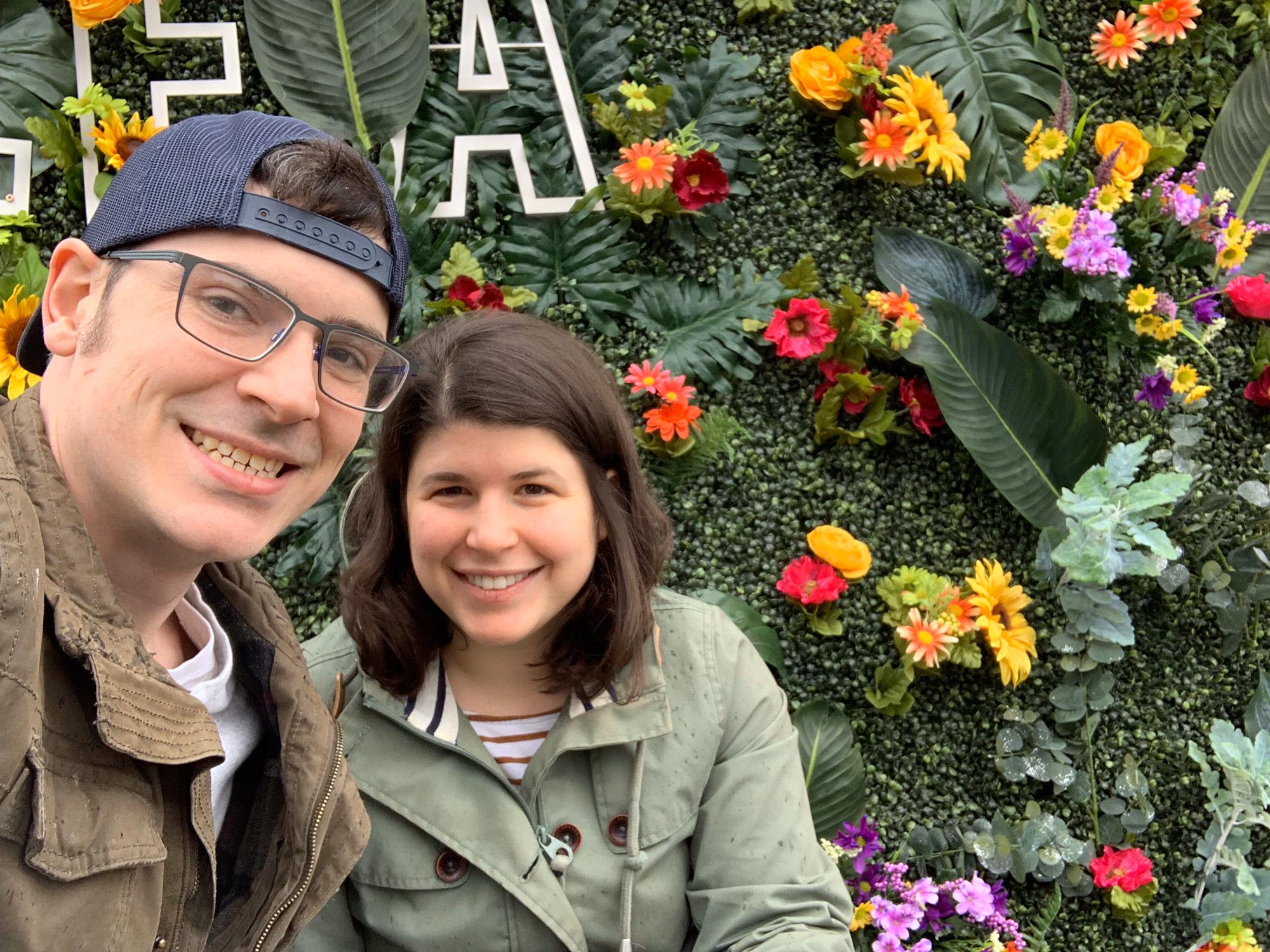 Enjoying a day out at the Cleveland Flea