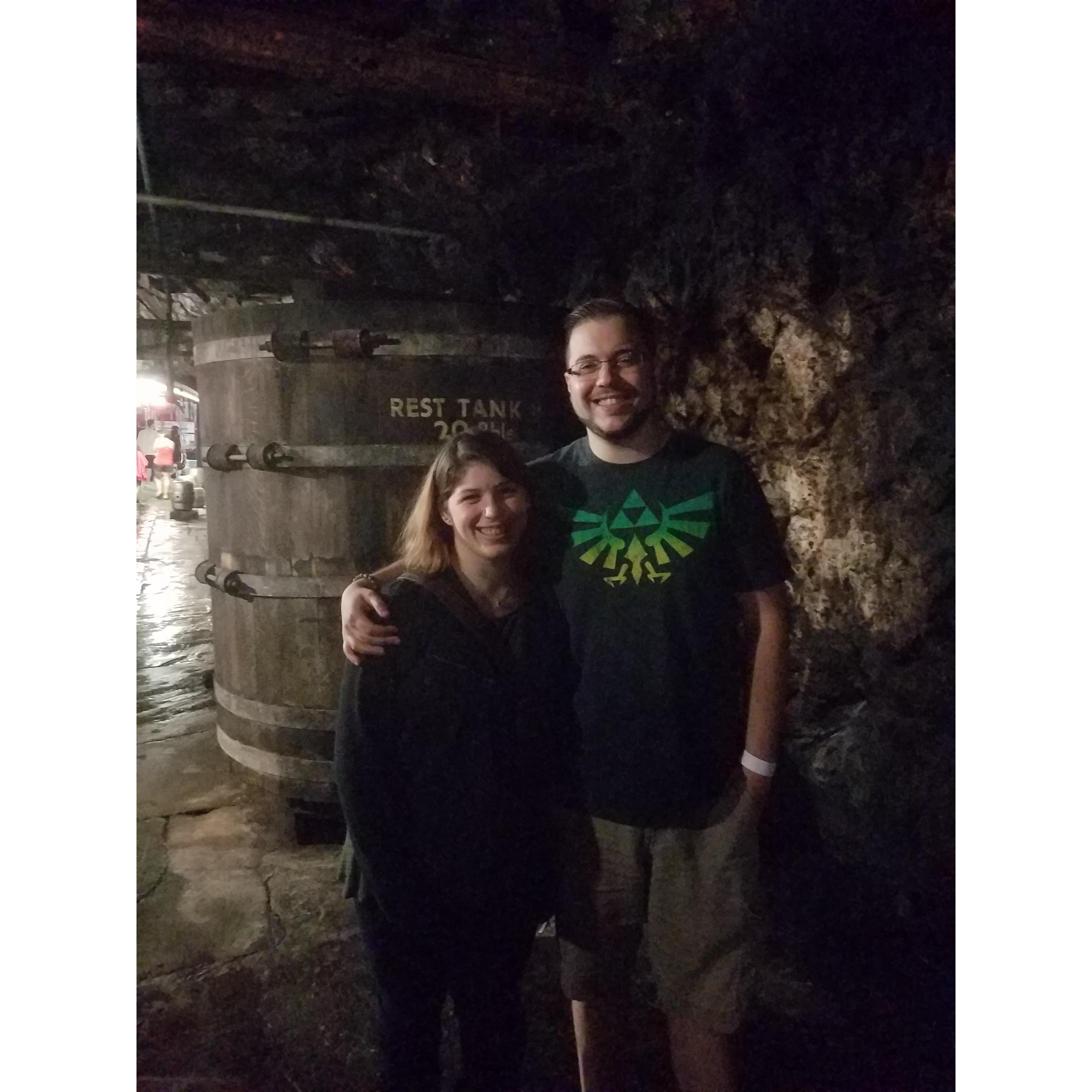 Mike's first trip to the Yuengling Brewery for his birthday! He loved it!
