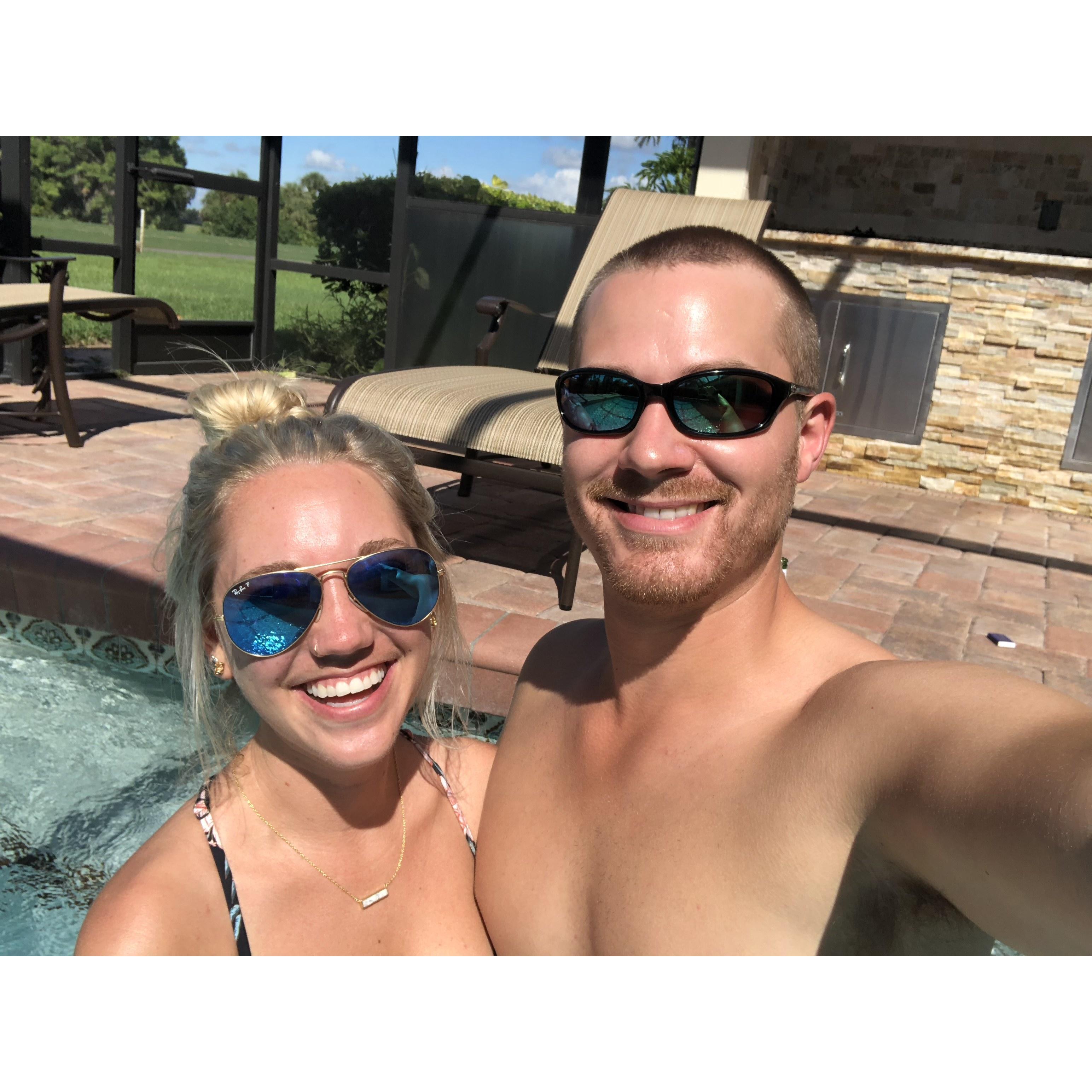 Our first vacation together - in FL