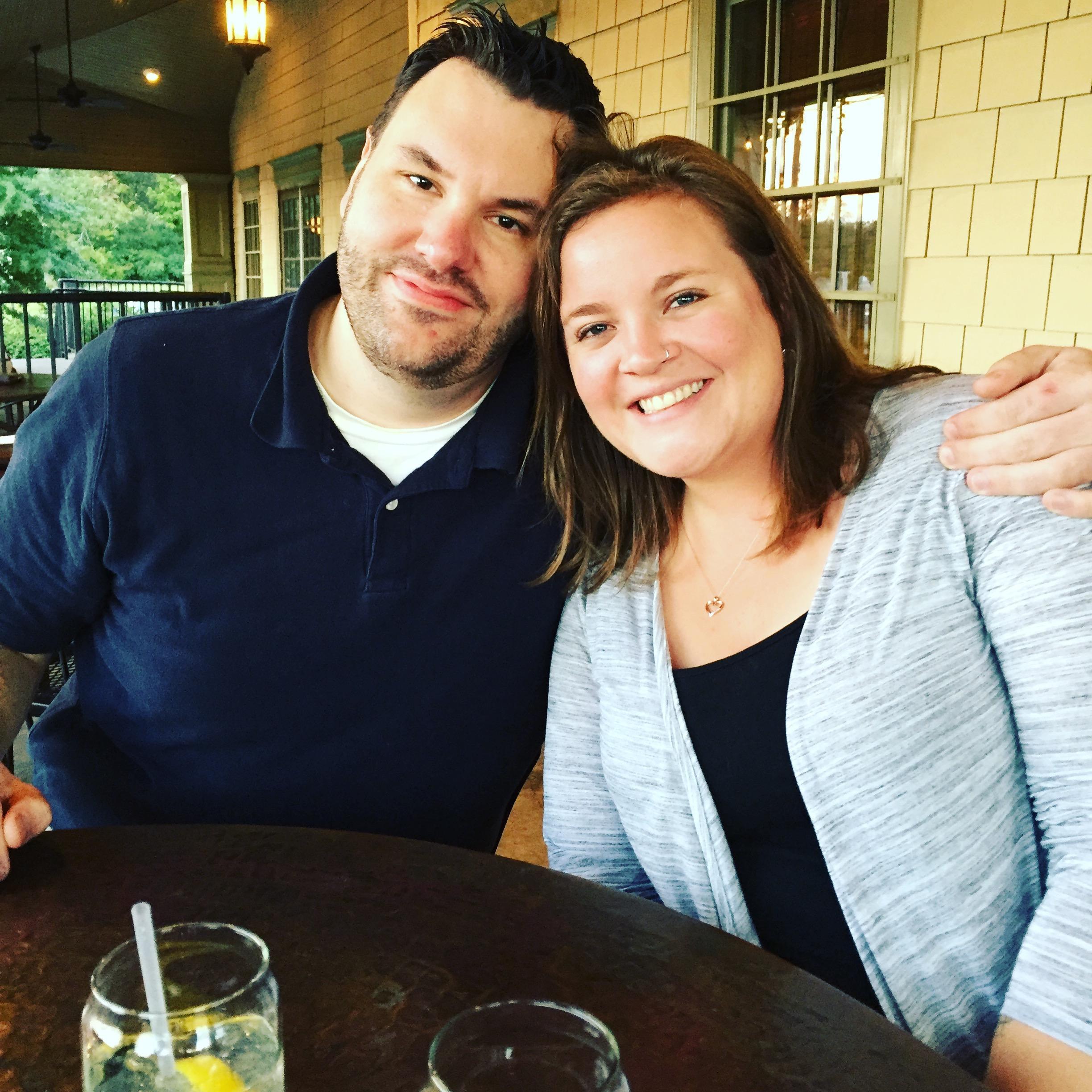 2016: A difficult good-bye before Catherine left for Germany for 10 months