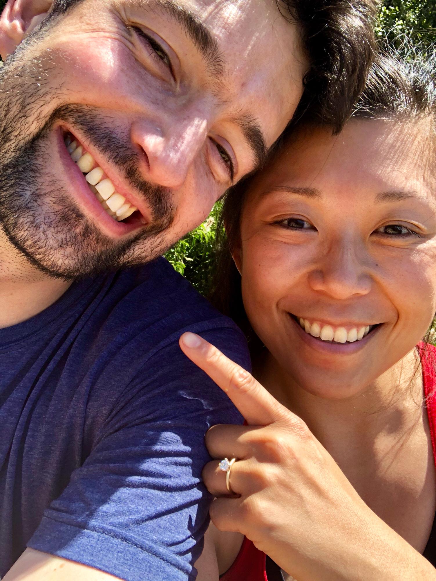 Engaged! June 2, 2018, Mt Tamalpais