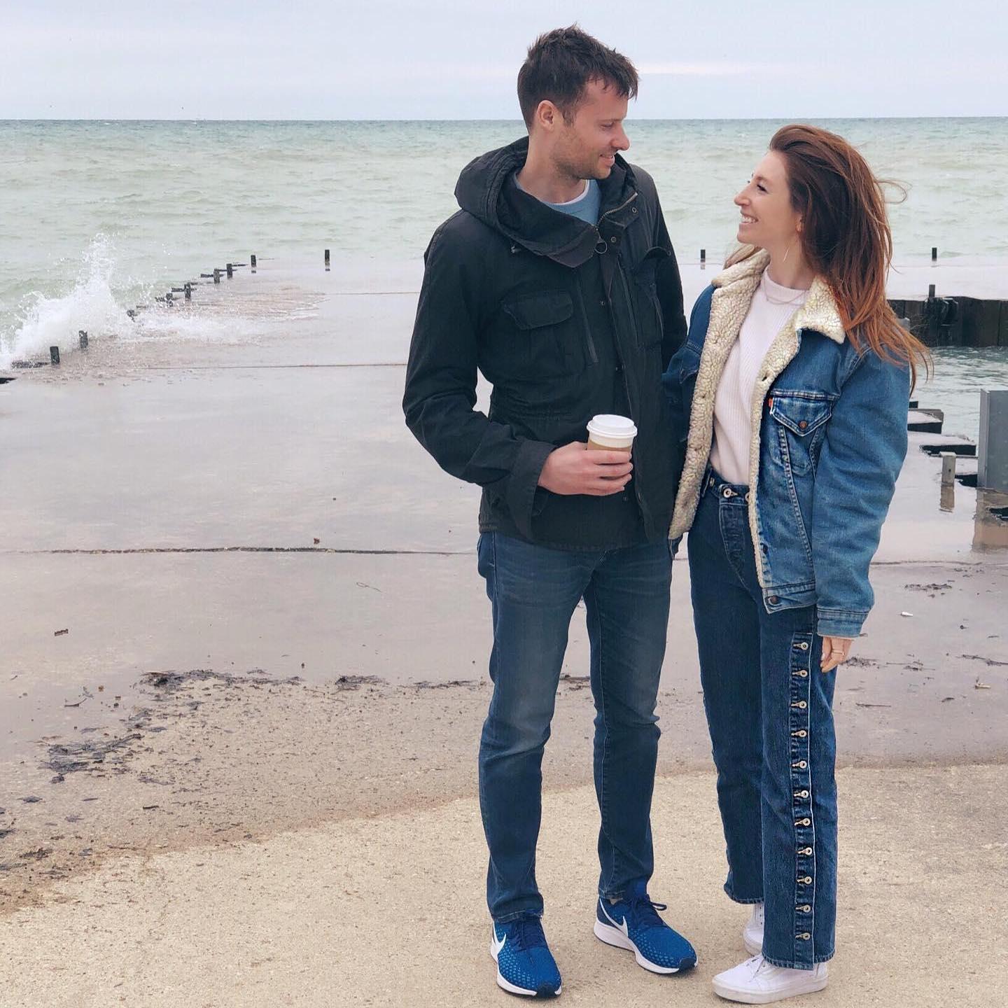 First trip to Chicago to meet Sarah's family