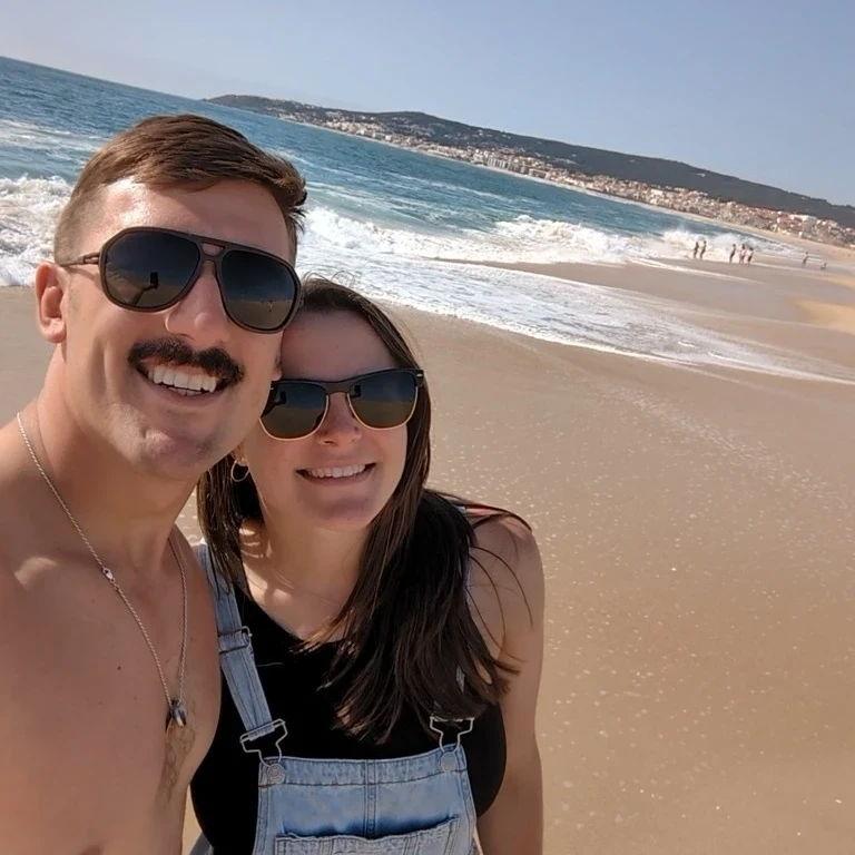 After 2 months of knowing each other we planned a trip to Portugal!