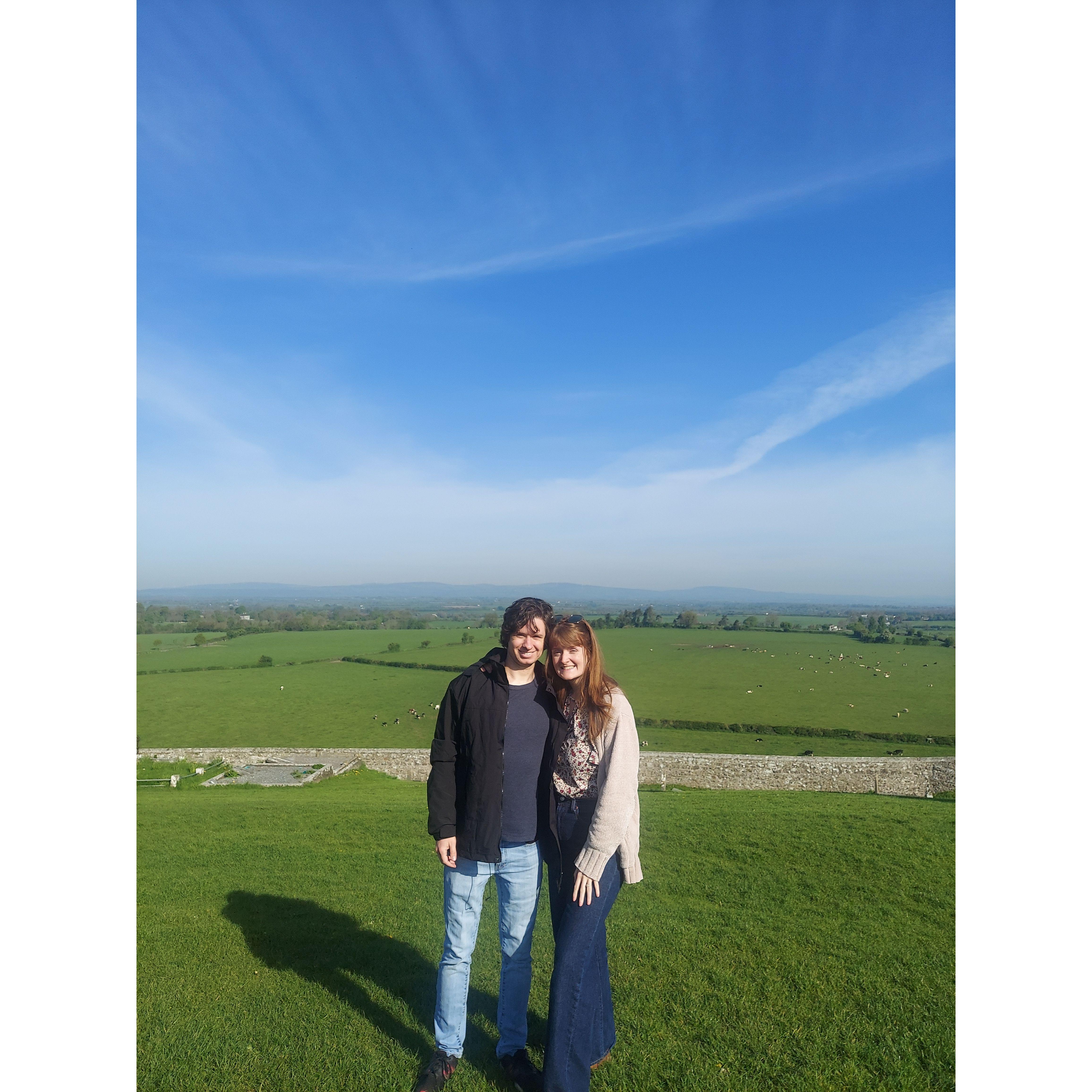 Our honeymoon in Ireland.