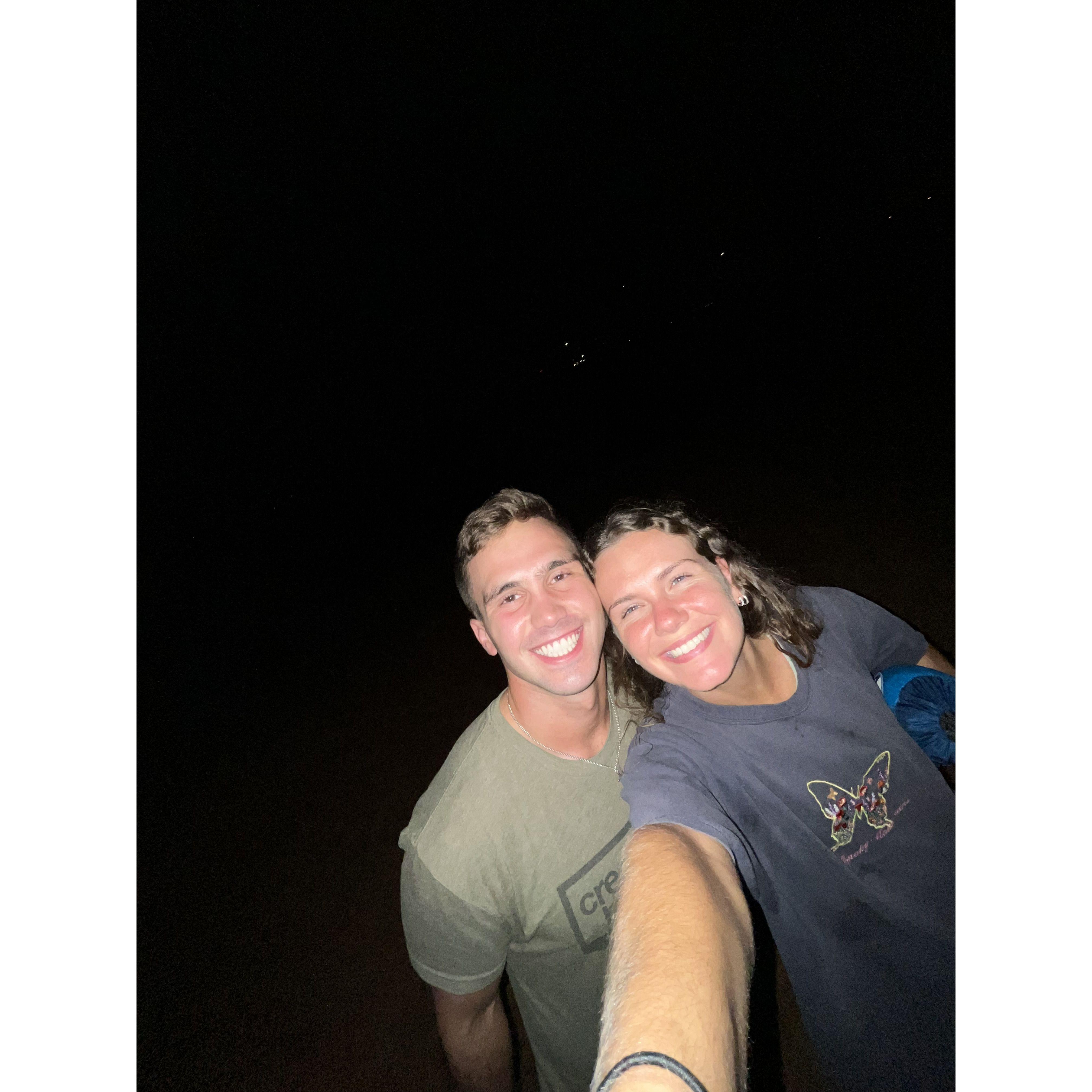 The night we said we loved each other : )