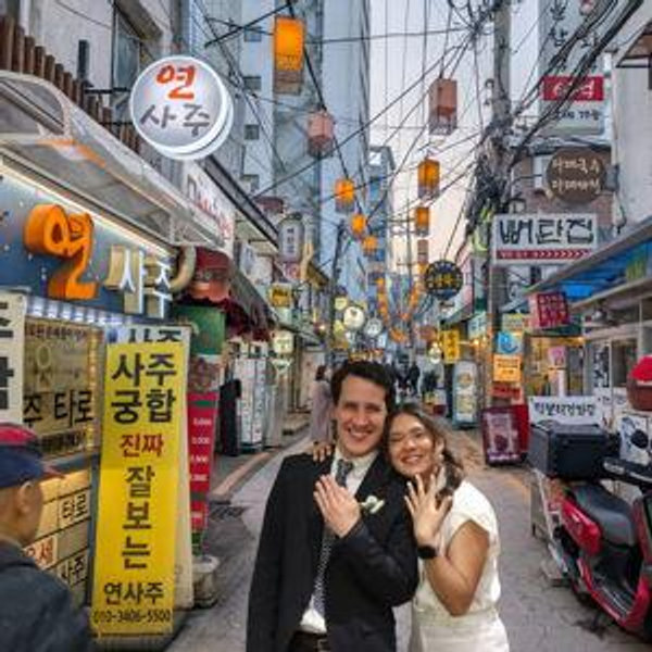 Mercado tradicional en Seul