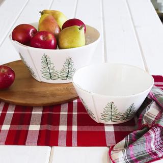 Lastra Holiday Stacking Serving Bowl