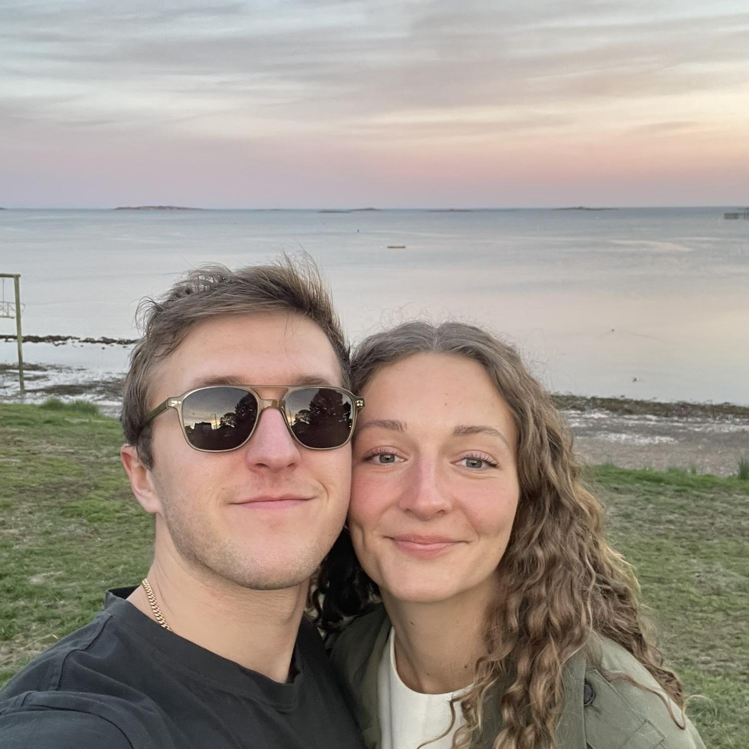 We just moved into our apartment together, what a special year it has been