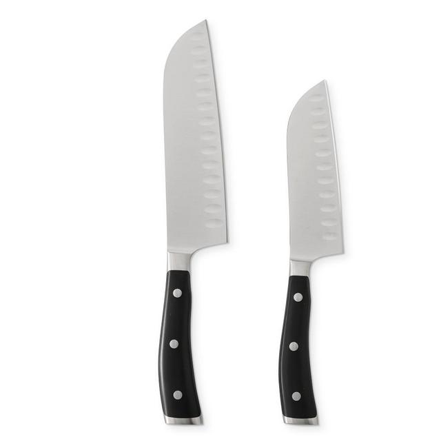 Wüsthof Classic Ikon 2-Piece Santoku Knife Set