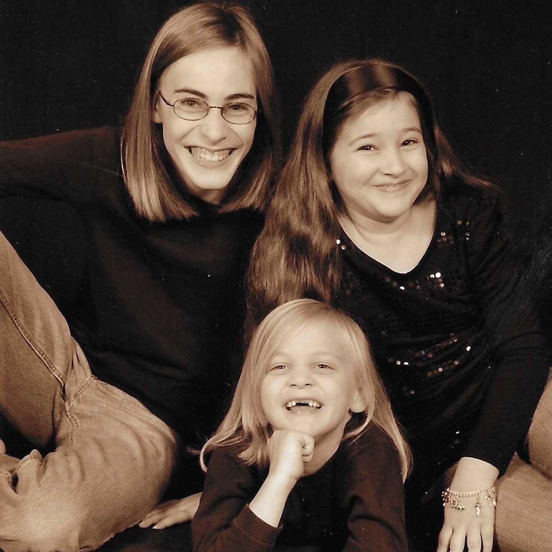 Nathanael with his siblings