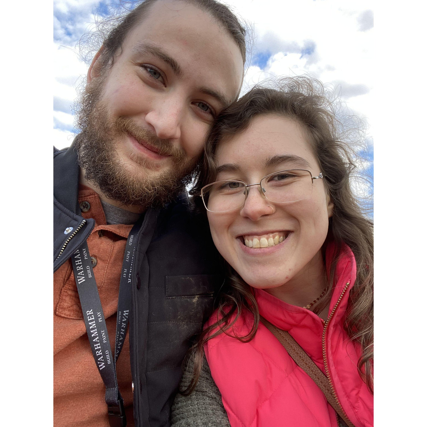 First pumpkin picking adventure