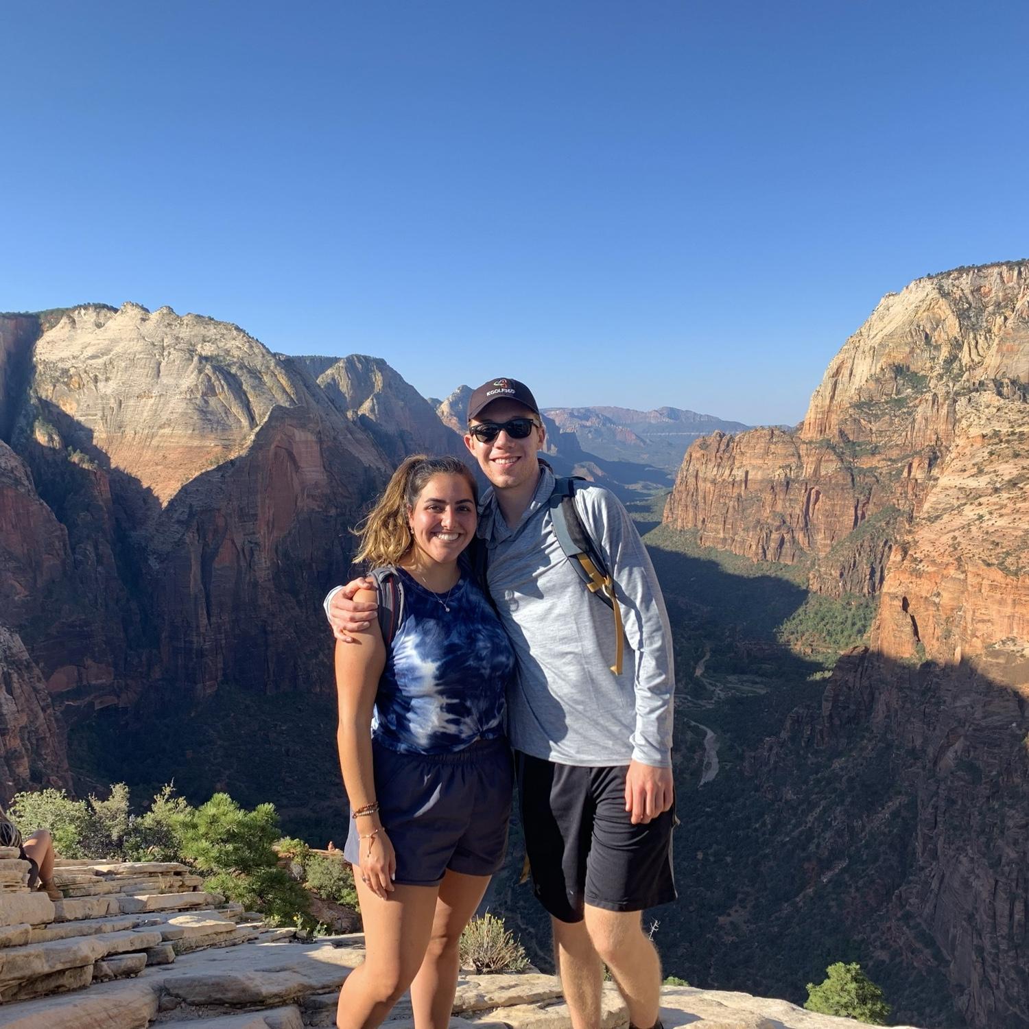 Post-graduation trip to Zion National Park