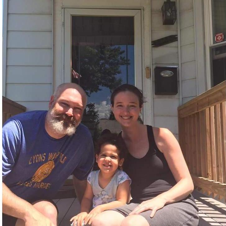 Our first morning in our new house and one of our favorite kiddos brought us breakfast.