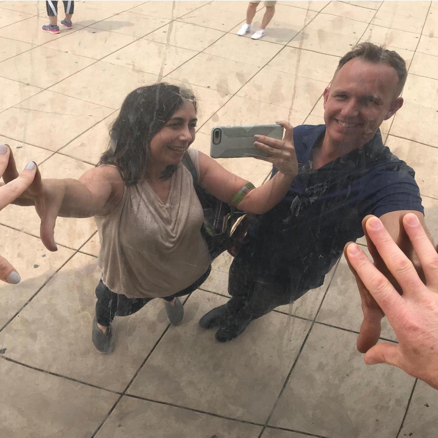Reflections in Cloud Gate