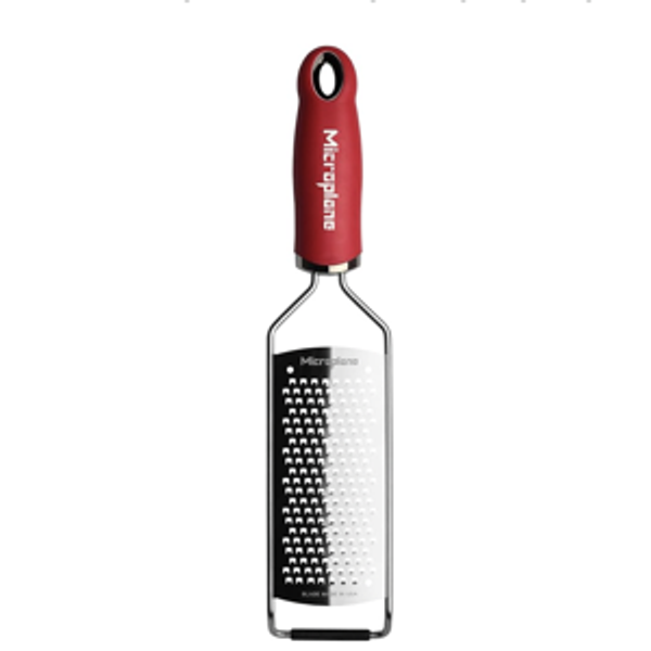 Microplane Gourmet Series Cheese Grater (Coarse, Red)