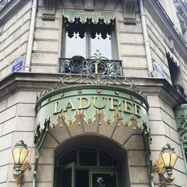 Macarons at Ladurée Paris