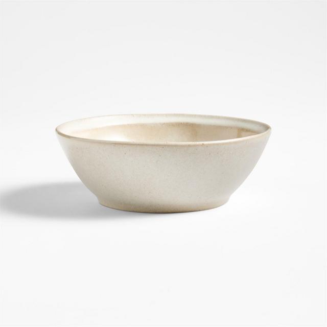 Prairie Natural Recycled Stoneware Cereal Bowl