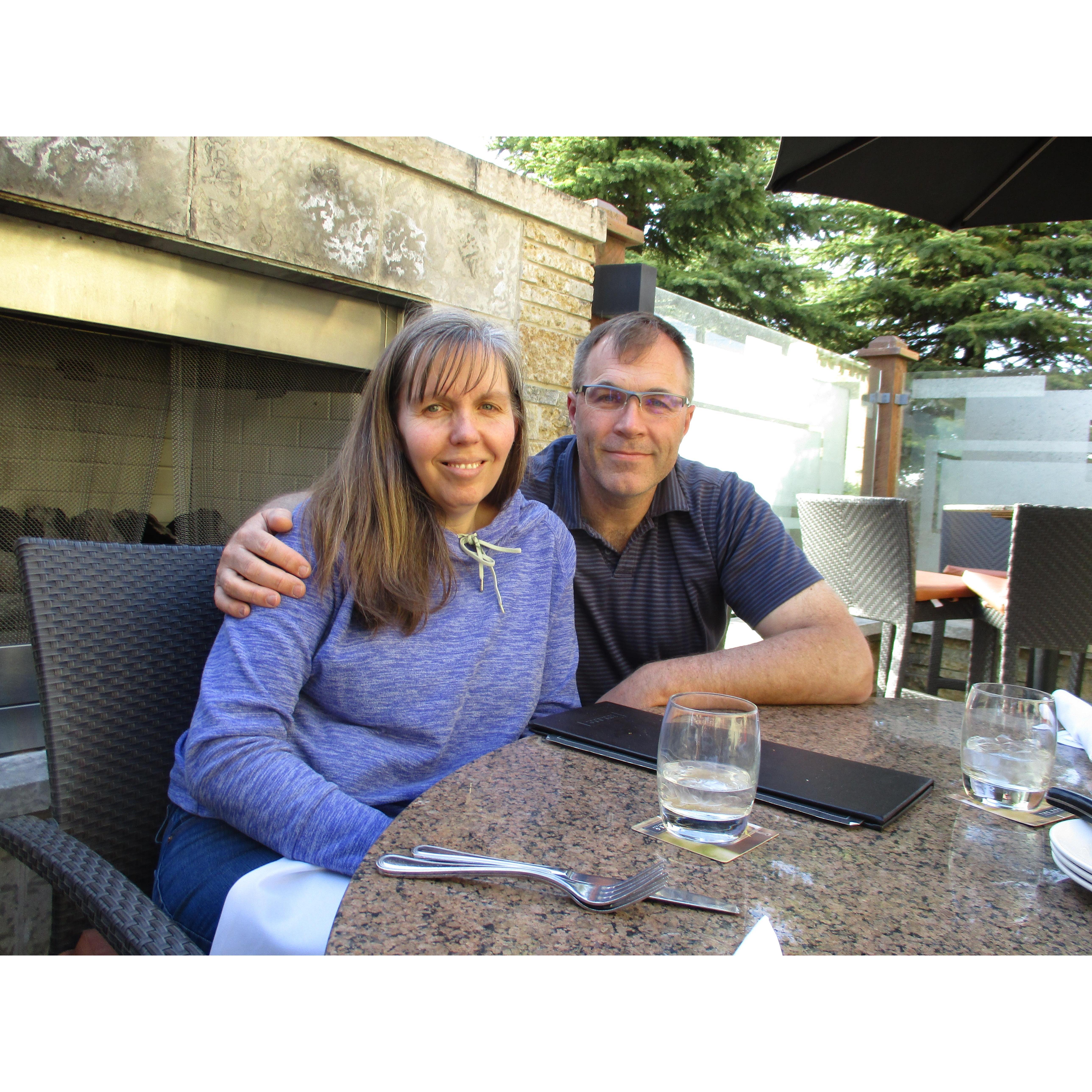 A very good picture of my mom and dad. Aren't they cute? Thank you both so much for everything through the good and bad I know It's not easy caring for six crazy kids. We Love You so much!!
