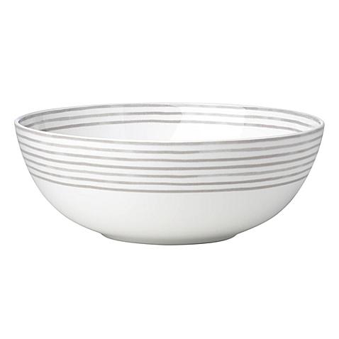 kate spade new york Charlotte Street™ Serving Bowl in Grey