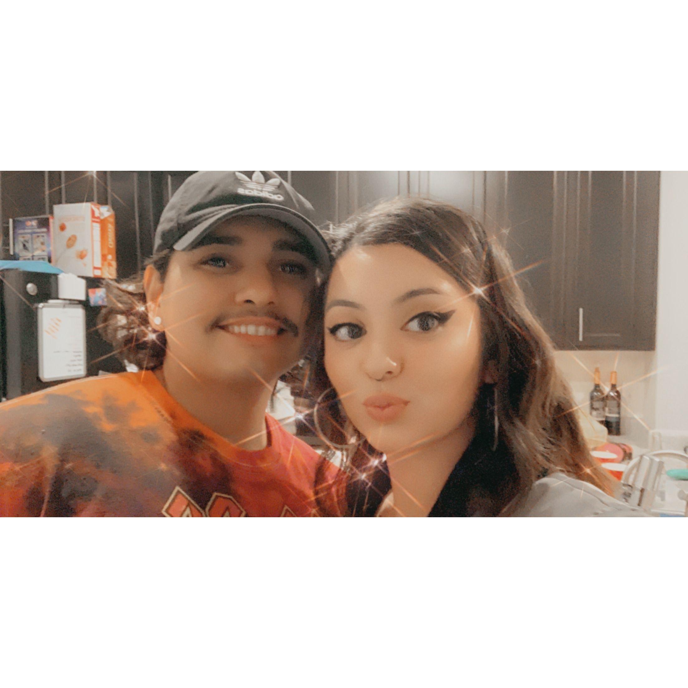 Our very first picture together 01/18/2020