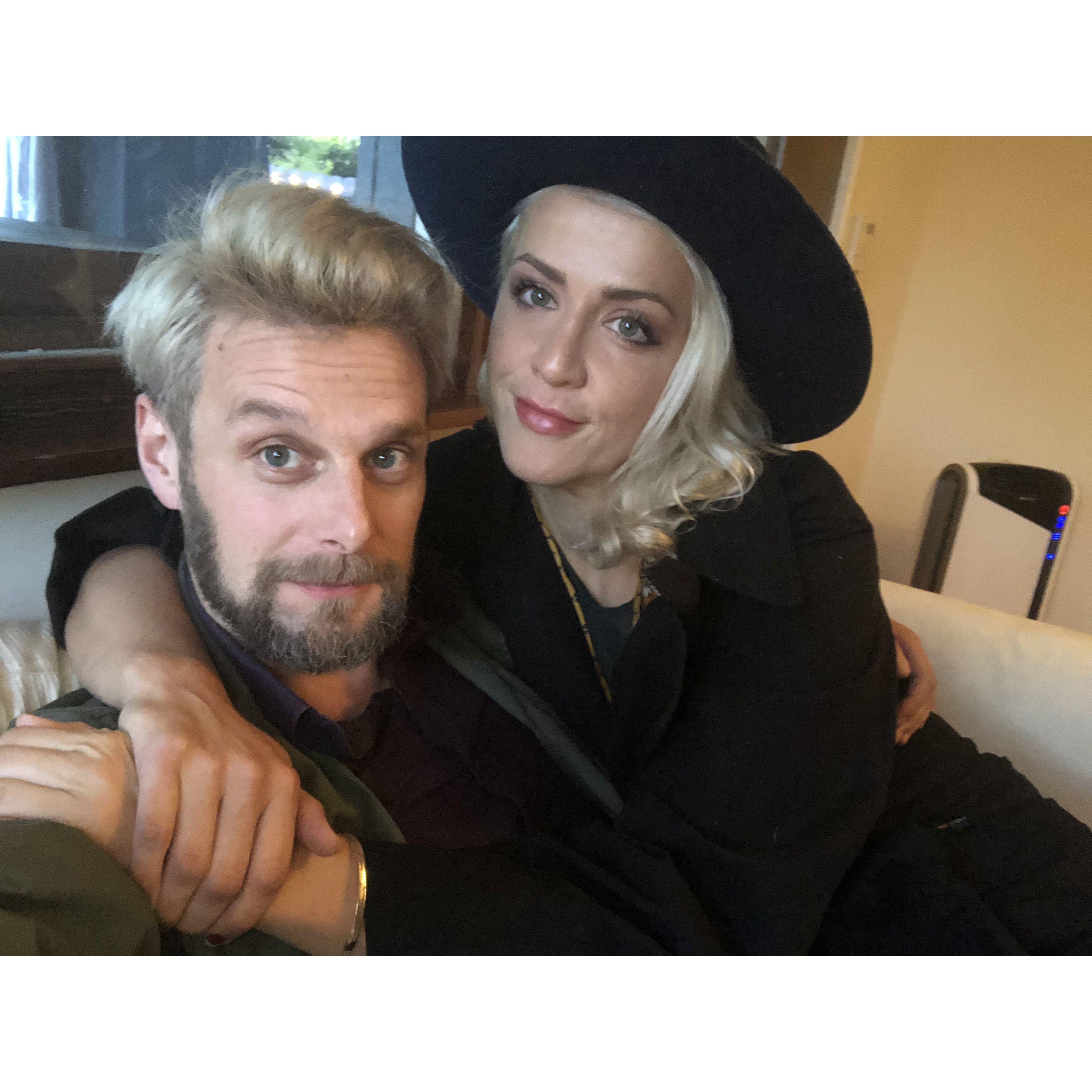 Our first Thanksgiving together.