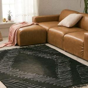 Wyatt Woven Rug - Black, 2x3