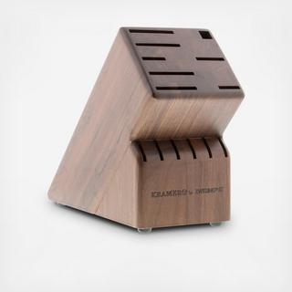 Kramer 14-Slot Walnut Knife Block