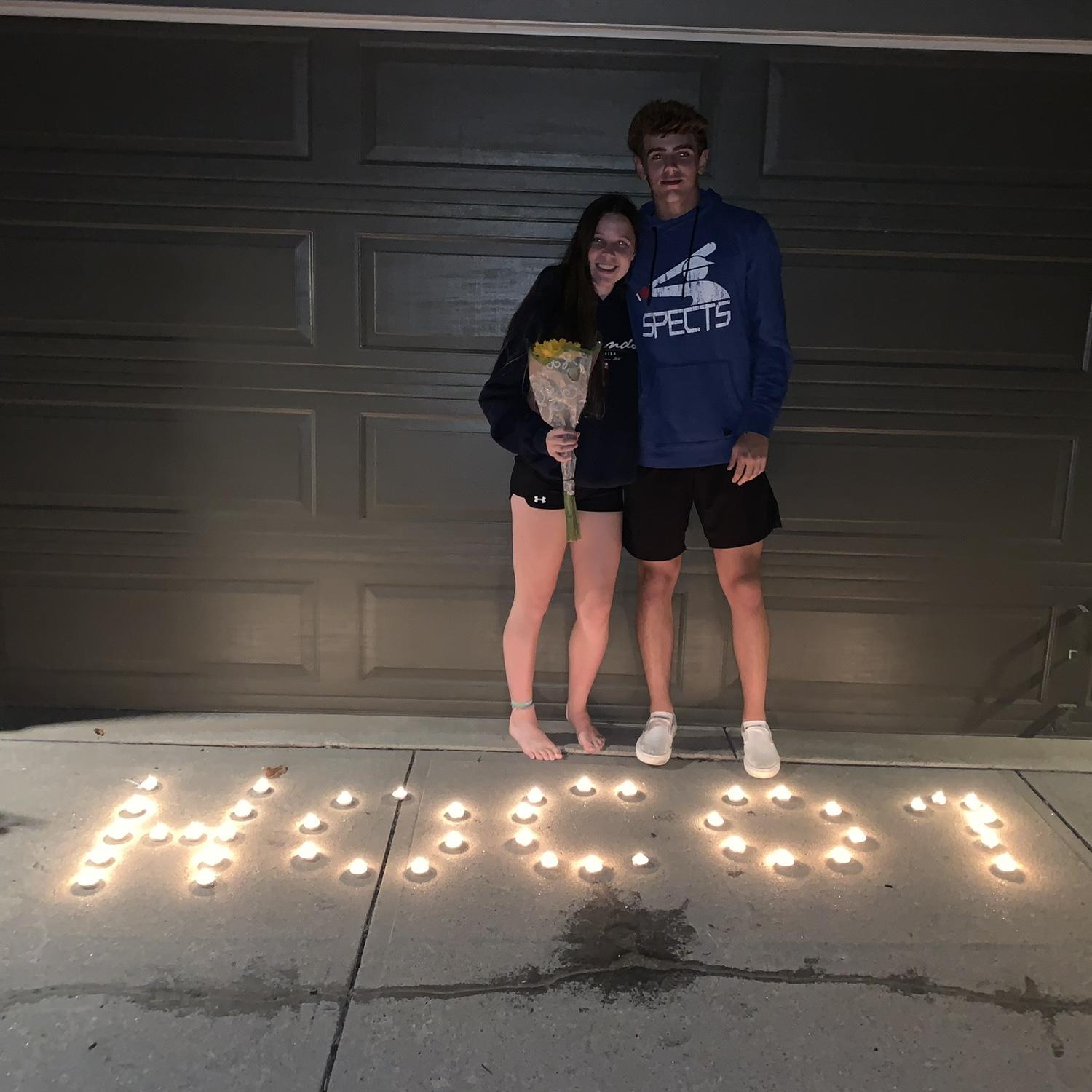 The very first of many dance dates!