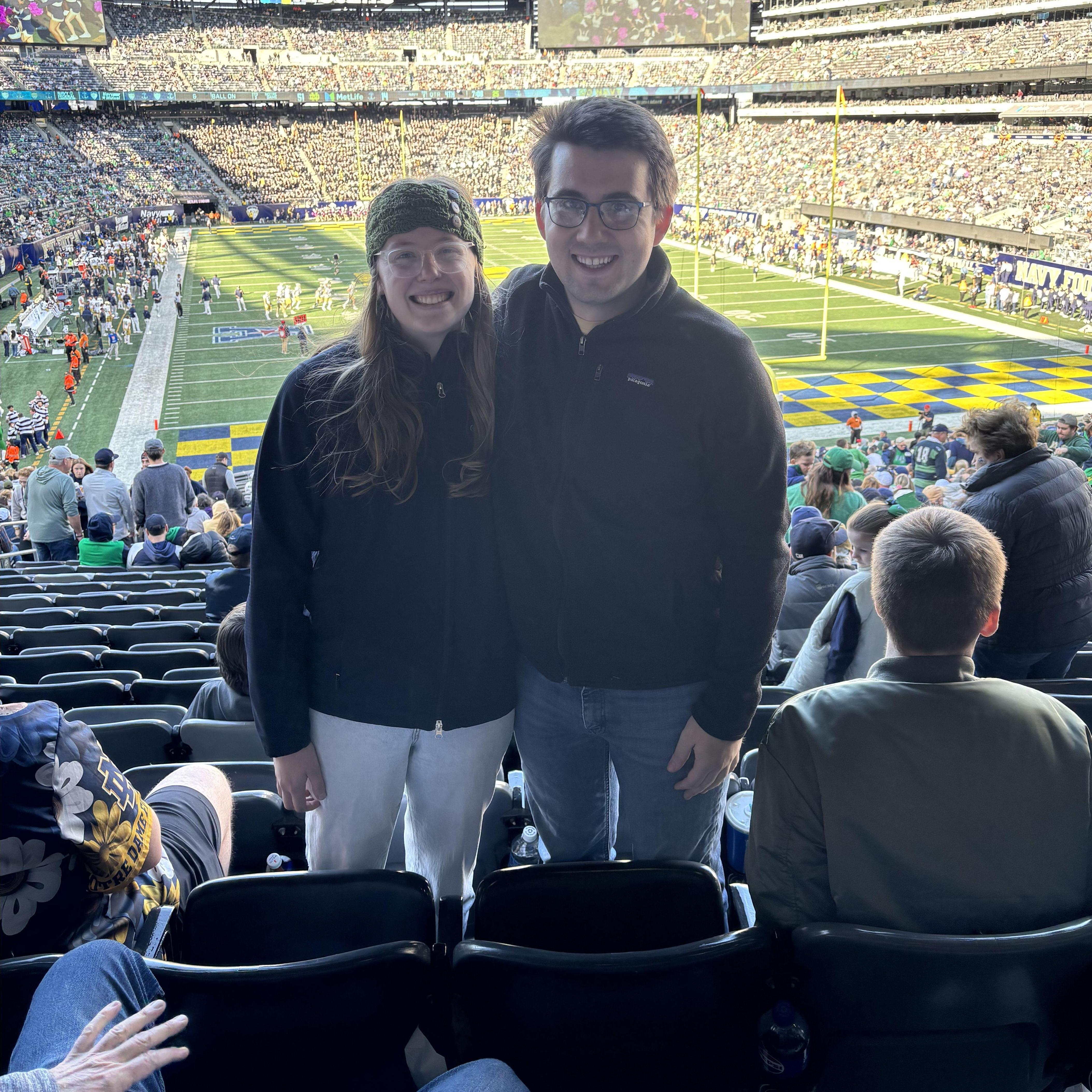 Notre Dame versus Navy, MetLife Stadium, Fall 2024